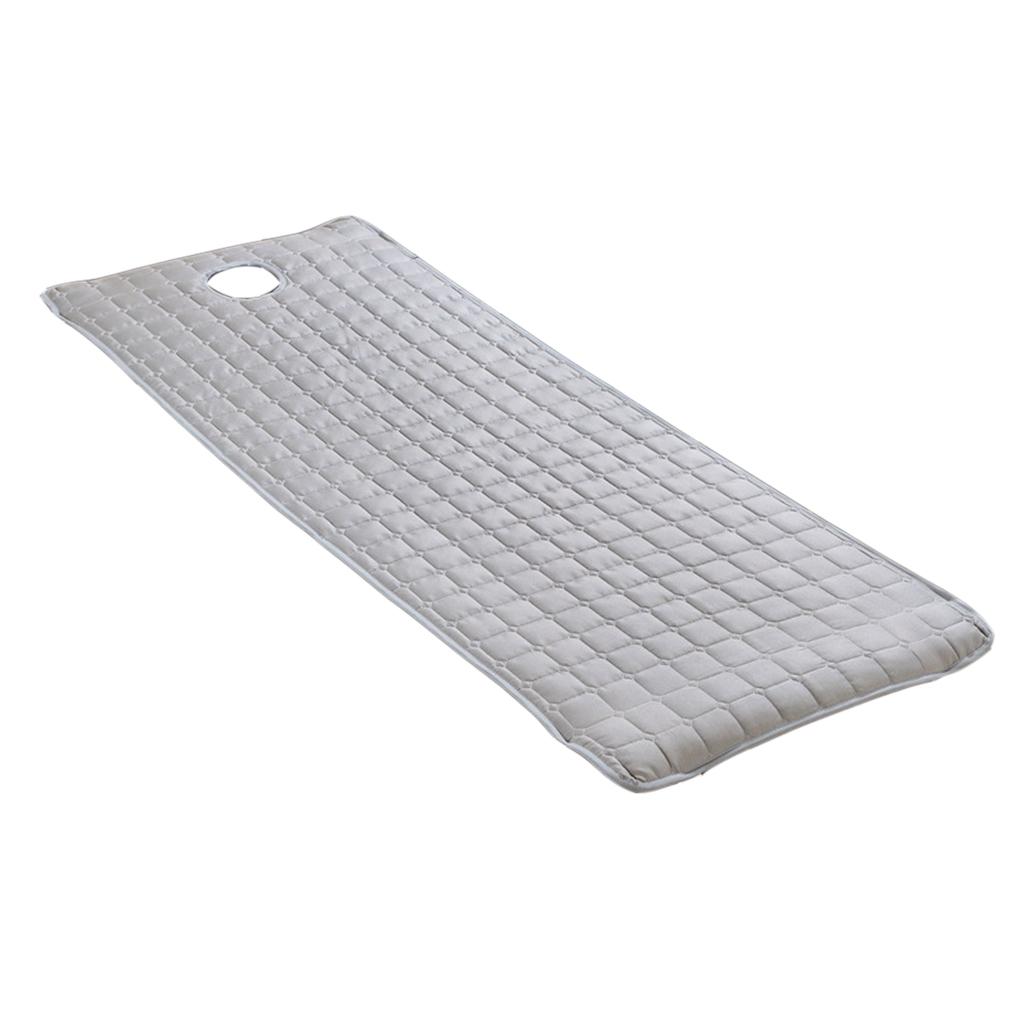 Non-slip SPA Massage Bed Mattress Thick Sheet with Elastic Bands Face Hole for Full Body Beauty Salon Hotel