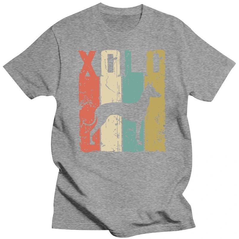 Канадская лысая кошка сфинкс футболки ксоло ксолоитцкуинтли мексиканская собака винтаж персонализированные мужские футболки смешные футболки одежда