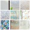 Privacy Window Film Static Cling Decorative Sun Blocking Non-Adhesive Anti-UV Protection Heat Control Glass Stickers for Home
