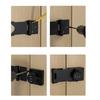 Degree Combination Lock Latch Bolt Latch Door Hitch Sliding Door Lock Open Lock Room Doors Security Doorer Buckle