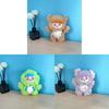 Rabbit Elf Keychain Costume Animal Plush Charm Grabber Doll Gift Desk Decoration
