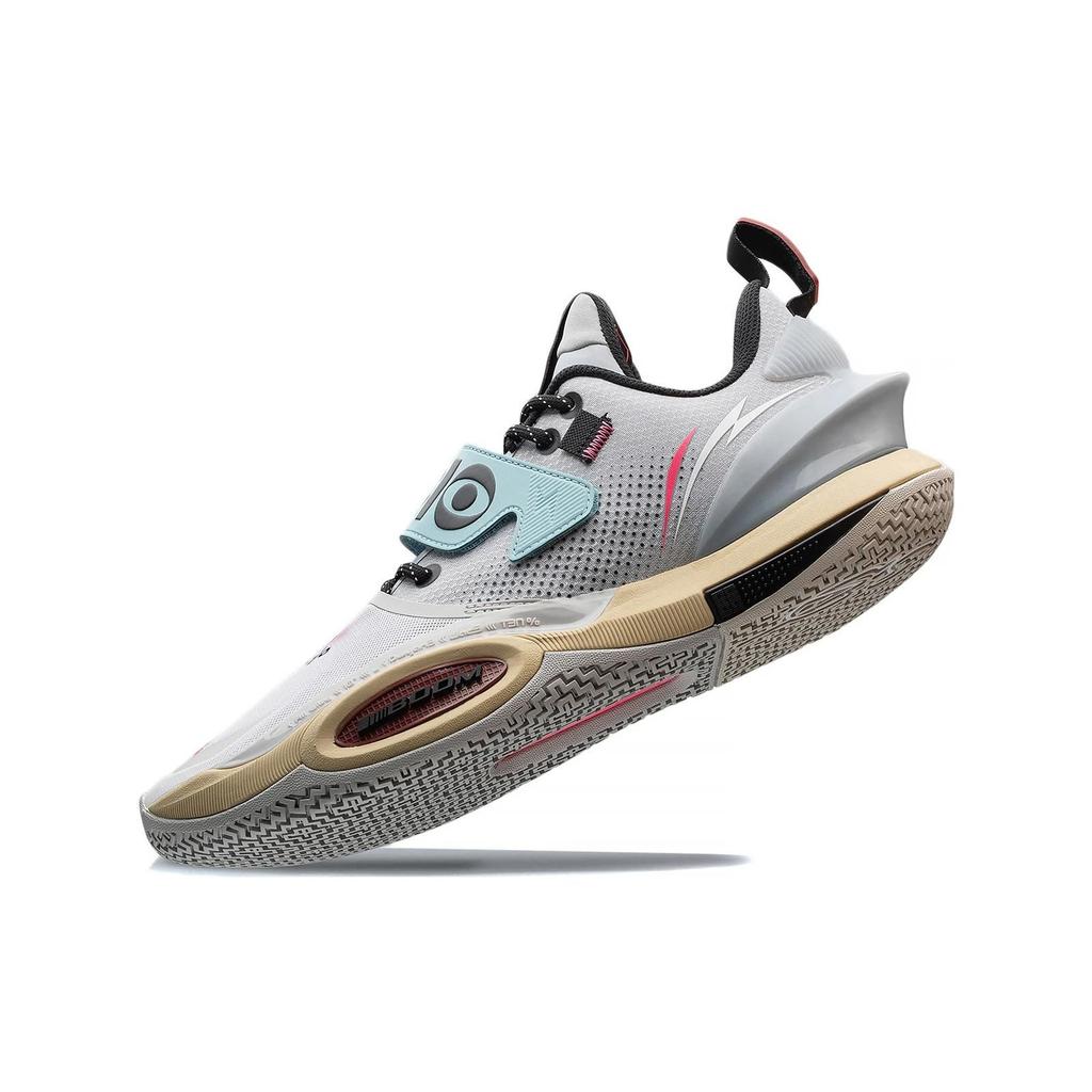 Li Ning All City 10 V2 Wade Dreamer Series Comfortable Versatile Non-Slip Wear-Resistant Rebound Low-Top Basketball Shoes Men Sneakers ABAS059-12