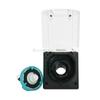 1PC RV Accessories Gravity Fresh Water Fill Hatch Inlet Filter Lockable For RV Boat Camper Trailer White Caravan Accessories Wit