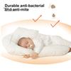 Infant Pillow for Symmetrical Head Shape Adjustment Cuddly Pillow for Toddlers Adjustable Baby Hug Pillow Super Soft Baby Positioning Pillow
