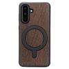 Bewood Wooden Case for Samsung Galaxy A36 5G Smoked OAK with MagSafe