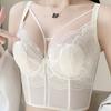 Fishbone Bra Summer Lace Lingerie Ladies Sexy Soft Steel Ring To Collect Breasts Bra