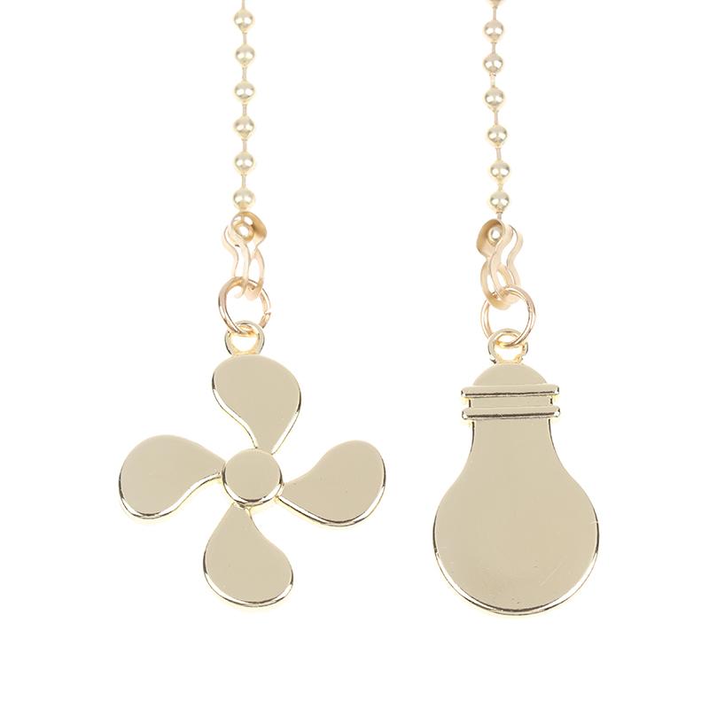 Потолочный вентилятор в форме веера, цепочка для включения/выключения света, цепочка для включения/выключения вентилятора, металлическая подвеска, удлинитель цепочки для люстры