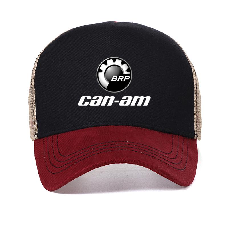 PLstar Cosmos Brp Can-am 3D Print Baseball Cap New Fashion Off-road Personality Unisex sunhat Summer Mesh Snapback Hats
