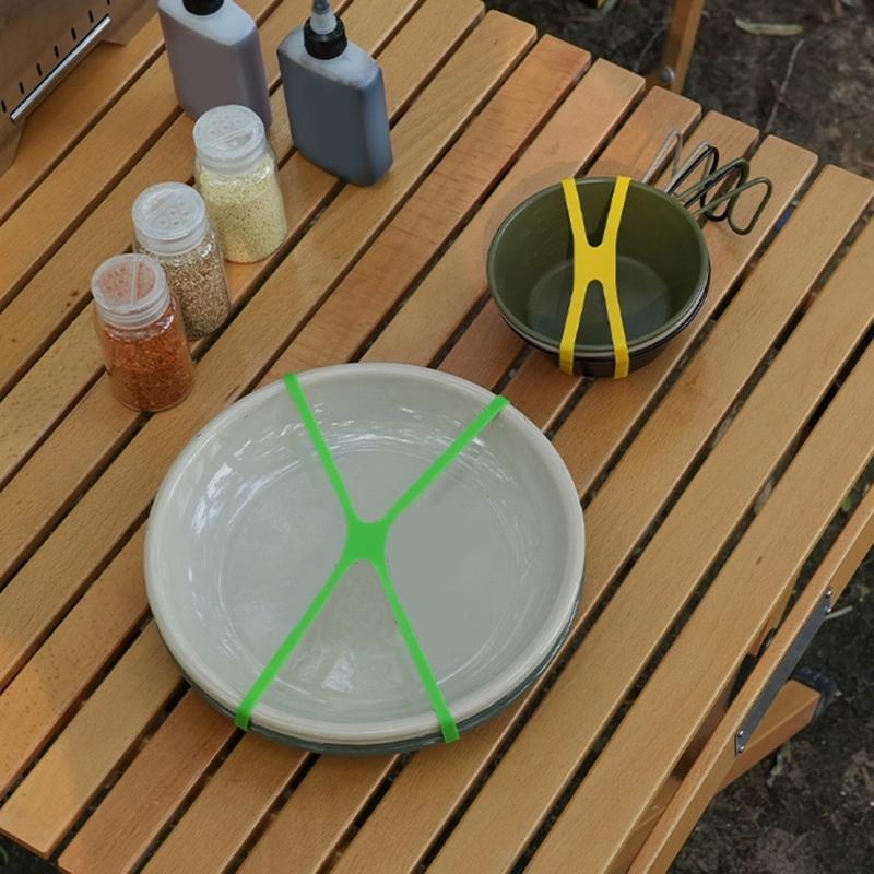 10Pcs Elastic H Bands Strap for Book Binding, Art Projects & Outdoor, Multicolors Silicone Rubber Bands H Bands,  2 Size