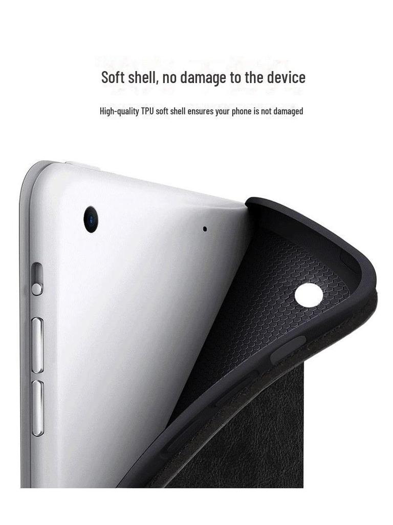2021 New iPad Pro 11" Genuine Leather Protective Case - Fits 12.9" and Air4 10.9" Models