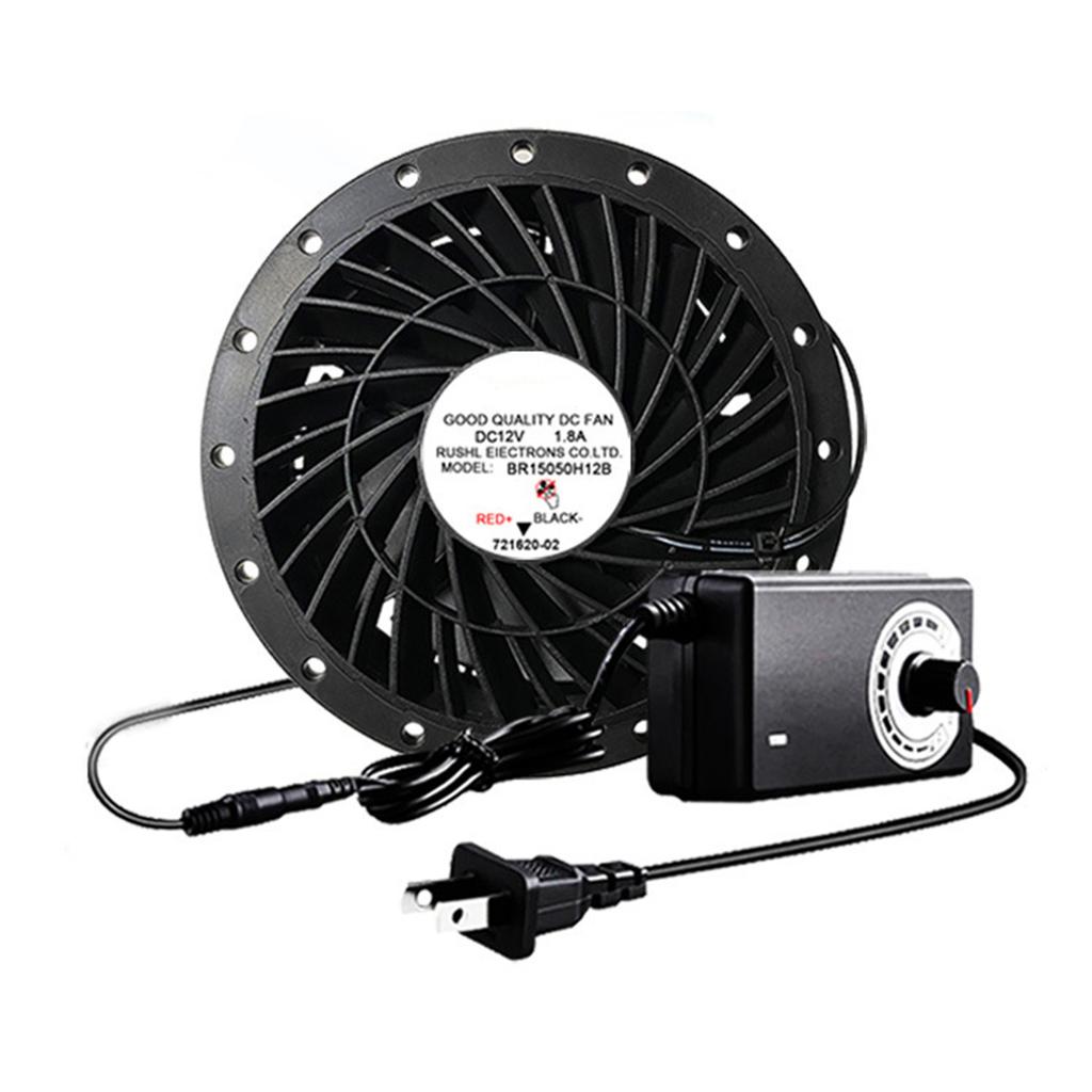 Вытяжной вентилятор 6500 об/мин 12 В 1,8 А Вентилятор-вытяжка для удаления влажности Кухня Ванная комната Проекты