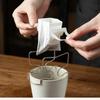 Reusable Coffee Filter Paper Holder Stainless Steel Filter Paper Bag Shelf