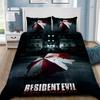 3D Печать Мягкое Пододеяльник Наволочка Resident Evil Комплект Постельного Белья Взрослые Люди Мальчик Девочка Украшение Спальни Детский Подарок Односпальный Двуспальный Большой