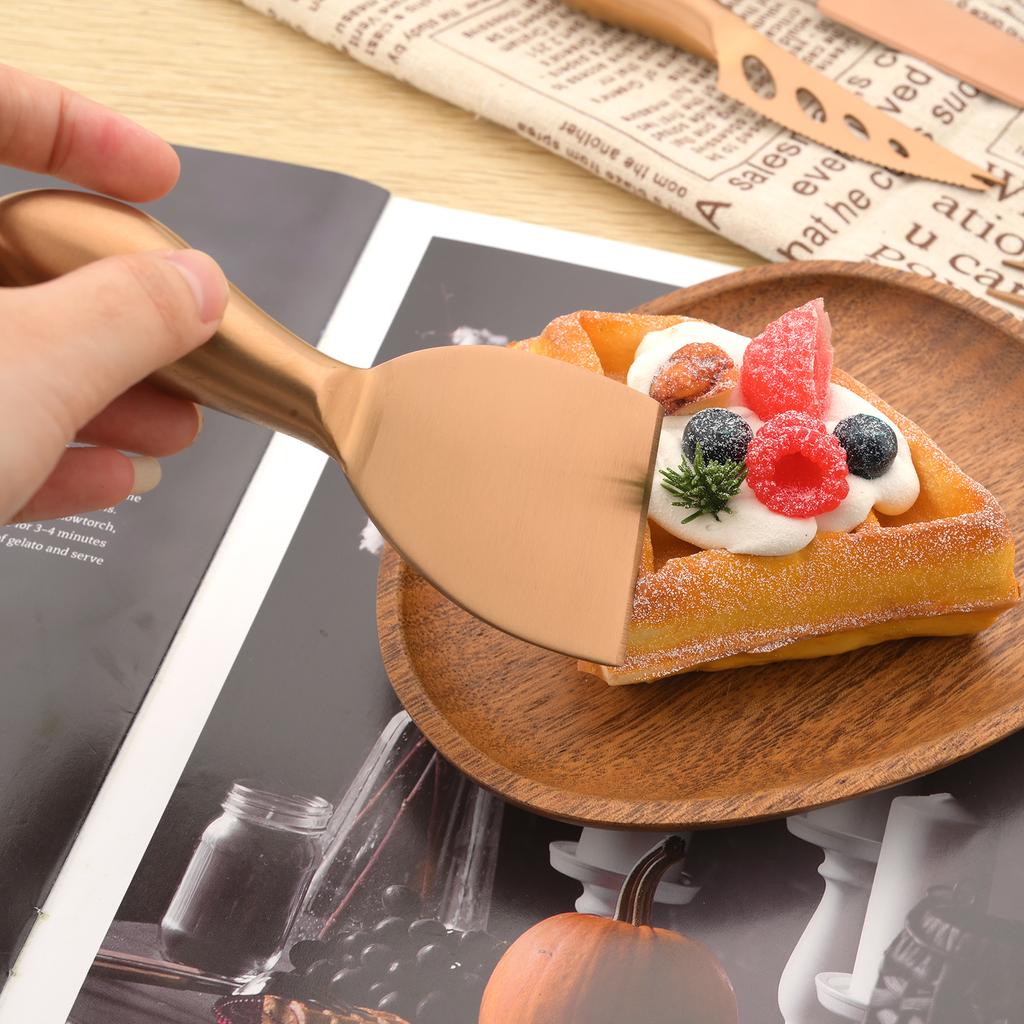 Premium Exquisite 4/6pc Cheese Slicer Cutter Knife Creative Sharp Knife Cheese Kitchen Tool Cake Spatula Butter Knife Cheese Set