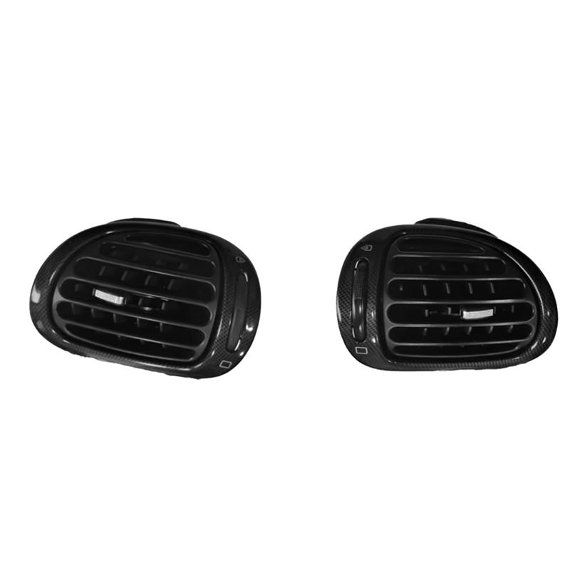 Сборка вентиляционного отверстия кондиционера на приборной панели автомобиля Панель воздухозаборника Решетка вентиляционного отверстия Для Peugeot 206 Citroen C2