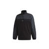 Originals D Sweat Grp Повседневная спортивная одежда в клетку с полумолнией в клетку, мужские топы черного цвета GD9322