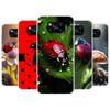 Insect Seven-Star Ladybug Phone Case For Xiaomi Poco X3 Nfc X4 Gt X5 Pro M5S M4 M3 M2 F5 F4 F3 F2 F1 Mi Note 10 Fundas Shell