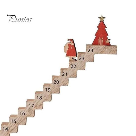 1 шт/2 шт деревянные лестницы восхождение рождественский адвент календарь лестница Санты календарь обратного отсчета интерактивная игрушка восхождение лестница для праздничного декора