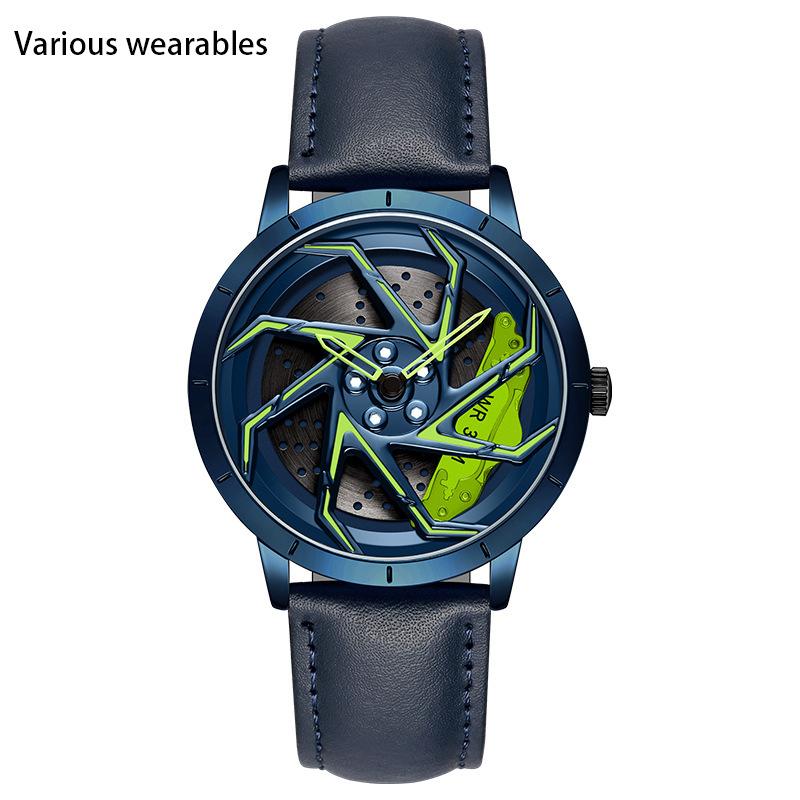 Ремень Подросток Личность Тренд Водонепроницаемый Студент Мужской Кварцевые Часы