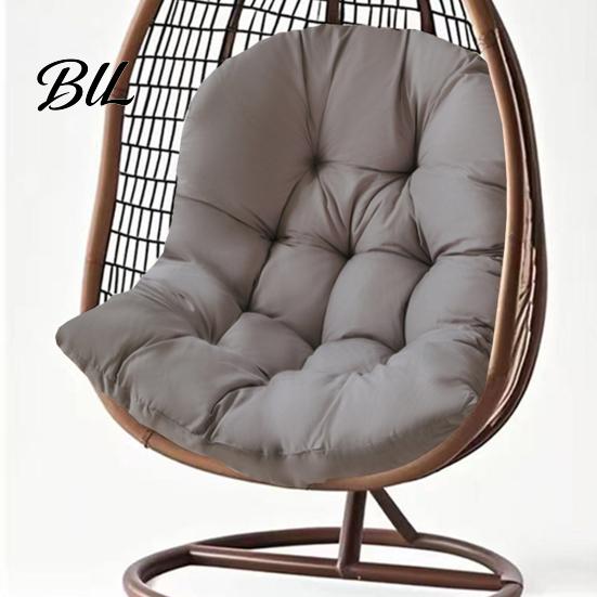 Egg Chair Cushion with Back Support, Hanging Swing Pad Replacement for Patio Chairs Ties, Waterproof Seat All Weather Outdoor