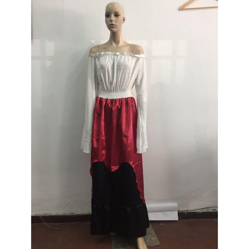 Fashion Long Sleeves Dress Women Artsy Renaissance Medieval Dress Medieval Dress.