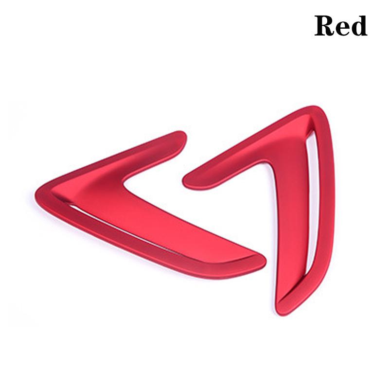 Для BMW 3 GT F34 Chrome Gloss Black Car Side Vent Air Flow Fender Декоративная крышка колеса Наклейка на передний бампер