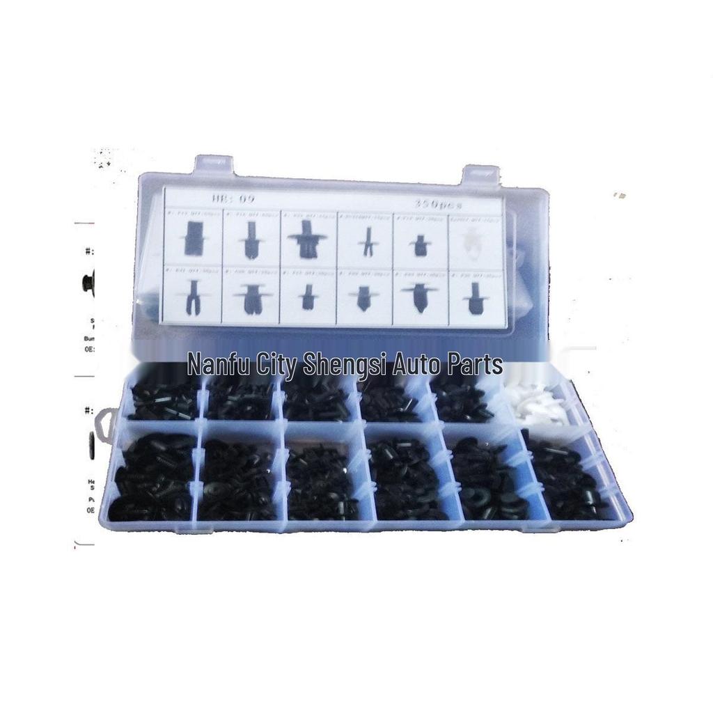 200PCS Mixed Fasteners for Honda, Toyota, Ford, Chrysler: Car Trim Panel Installation Accessories