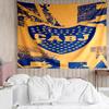 Club Atlético Boca Juniors Tapestry for Bedroom Aesthetic Classroom Tapestries Wall Hanging for Living Room Dorm Office,Ideal Creative Gift