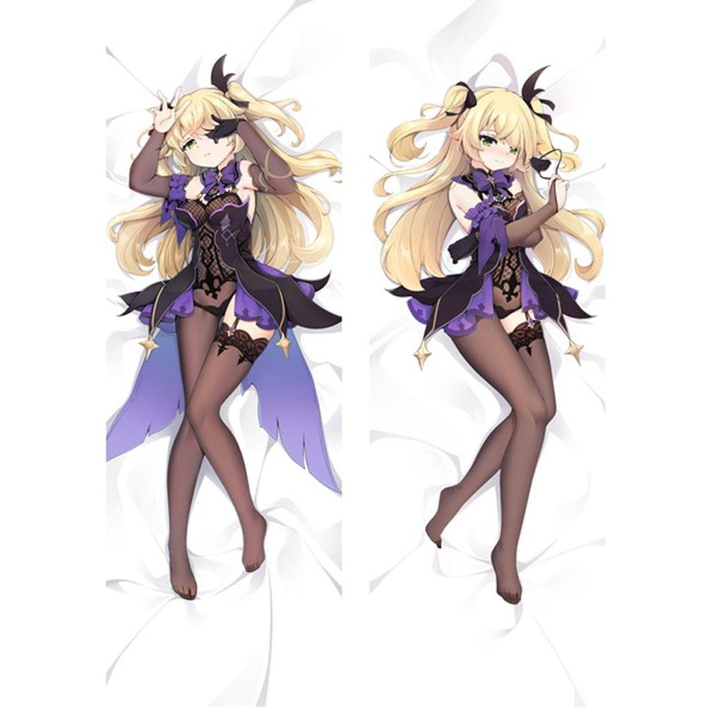 60x180 см игра Genshin Impact Fischl Dakimakura наволочка с двусторонним принтом мужской отаку обнимающий чехол для подушки в подарок