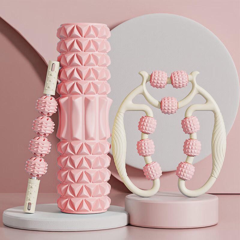 WEZHO Leg Massage Yoga Roller 3-Piece Set