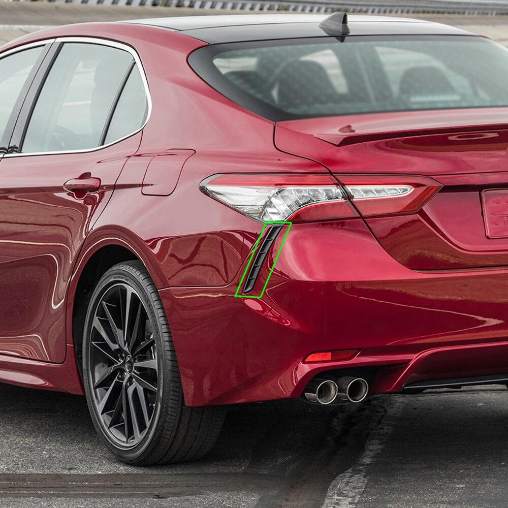 2Pcs Rear Bumper Extension Trim 5216506030 For Toyota Camry 2018-2022