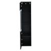 TV Wall Unit Set 3-Piece LED Lighting High Gloss Black 1 x TV Cabinet, 1 x Living Room Display Cabinet, 1 x Wall Shelf, TV up to 80'