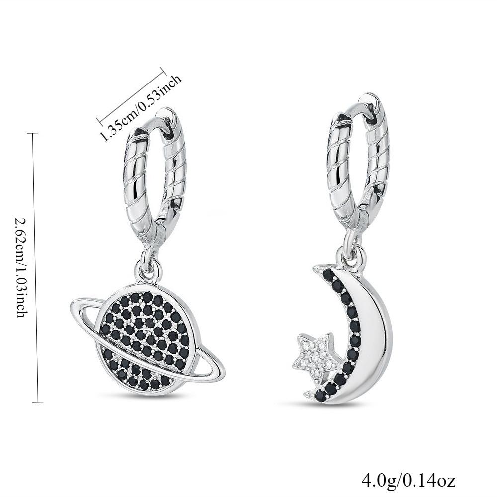 Black Awn Украшения Черные Украшения Черный Камень Серьги-подвески