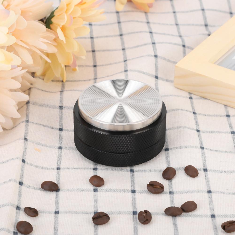 58mm Coffee Tamper 58mm Non‑Slip Stainless Steel Coffee Tamper Press Tool for Commercial Use Coffee Tamper Coffee Accessories