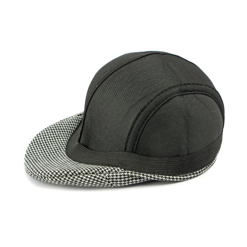 Осенне-зимняя мужская шляпа для людей среднего и пожилого возраста, ретро-шляпа в британском стиле, маленькая хлопковая шляпа с узором «гусиная лапка»