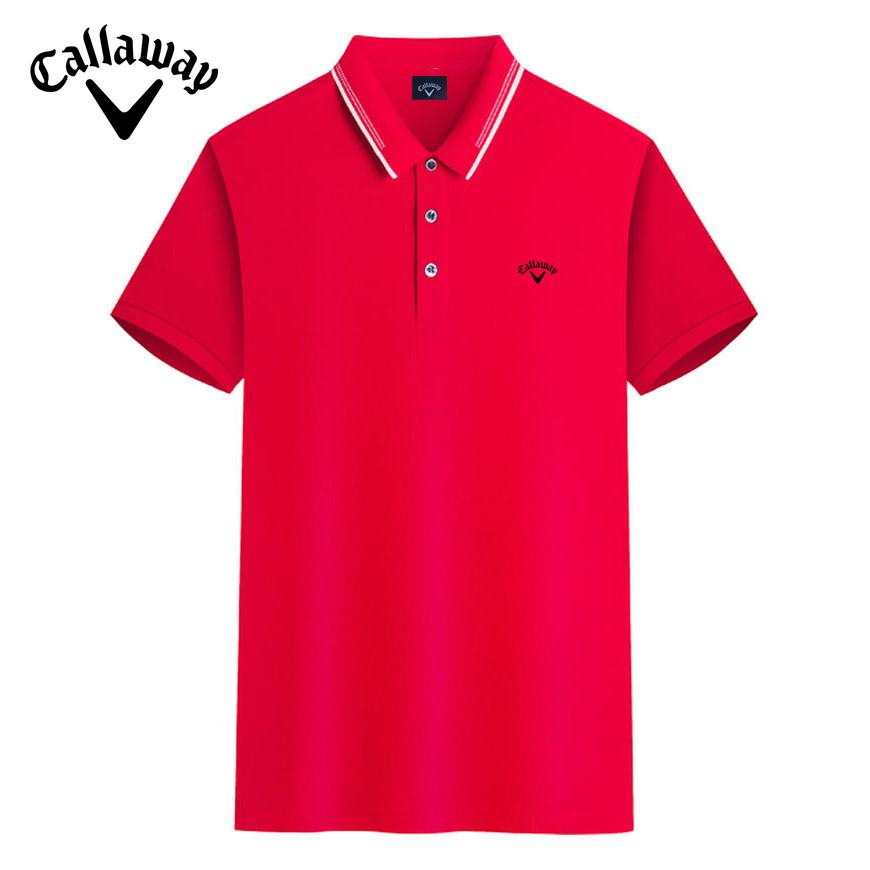 Callaway Лето 2025 года, новая вышитая рубашка поло для бизнеса, отдыха на открытом воздухе, для пар