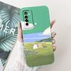 Чехол для Realme 6 Pro Чехол для Realme 6i 6S Стильный чехол с рисунком конфет Ударопрочный чехол для телефона Для Realme 6S 6i Realme6 Pro Мягкий корпус из ТПУ