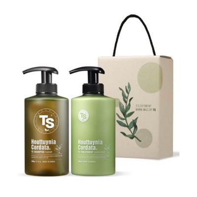 Подарочный набор с шампунем и средством от выпадения волос TS Mugwort