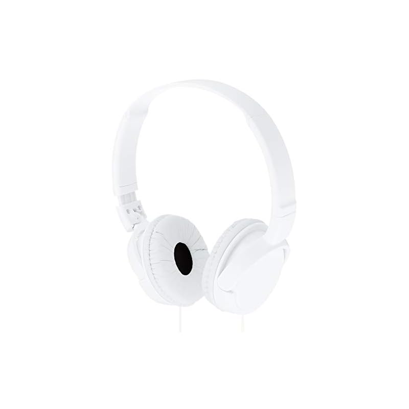 Наушники Sony MDR-ZX110: Закрытые, складные, белые (MDR-ZX110 W)