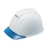 Tanizawa Airlight Equipped Helmet Structure High Ventilation Type Grooved ABS Transparent Canopy Blue Cap Body White 1830JZ2V5W1J 4244 ST#1830-JZ2