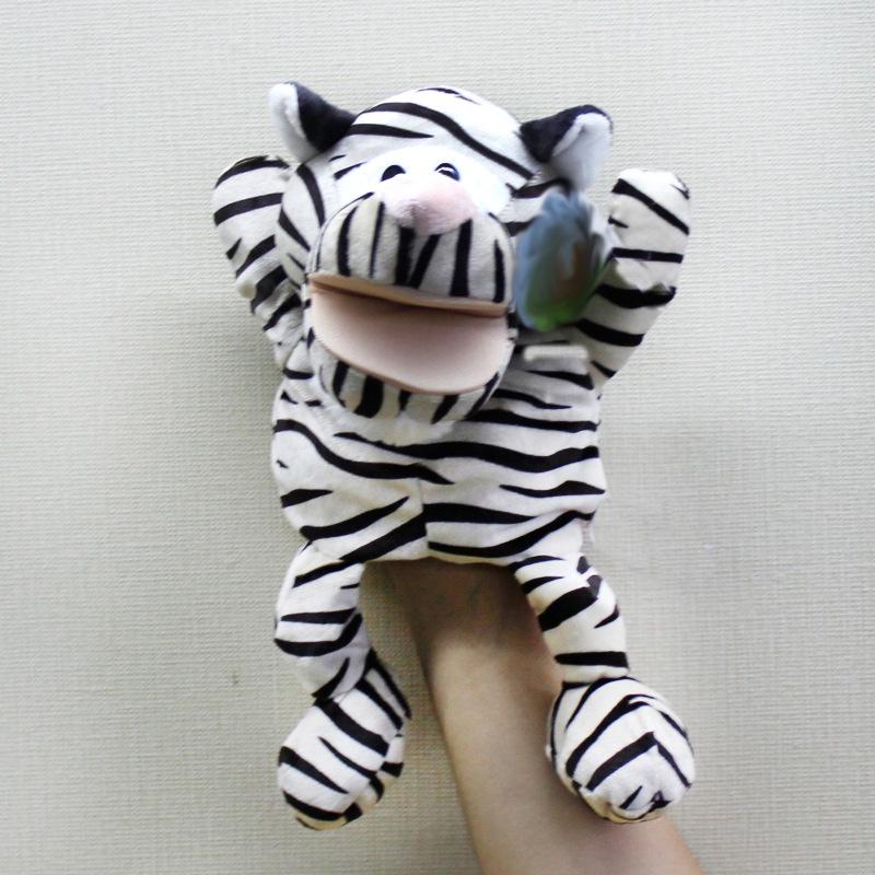 Interactive Animal Plush Toys Cartoon Hand Puppets For Early Learning