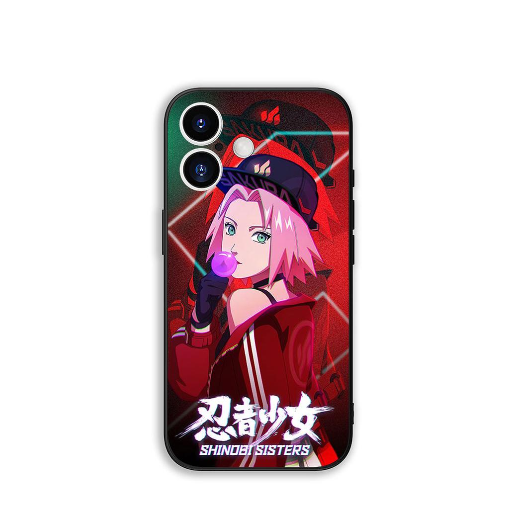 Phone Cover Sasuke Narutos Kakashi Haruno Sakura for Apple iPhone 17 16 11 Pro XS Max XR 6 7 8 Plus + 16E SE 2020 Air 5 8+ Case
