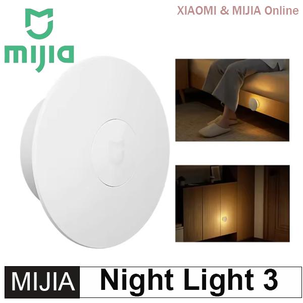 Оригинальный новый ночник MIJIA с 3 уровнями яркости, инфракрасным датчиком движения человека, магнитной основой для умного дома