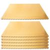 Cake Base, Cake, Golden Rectangular, 40X30 Cm, 6 Pcs.