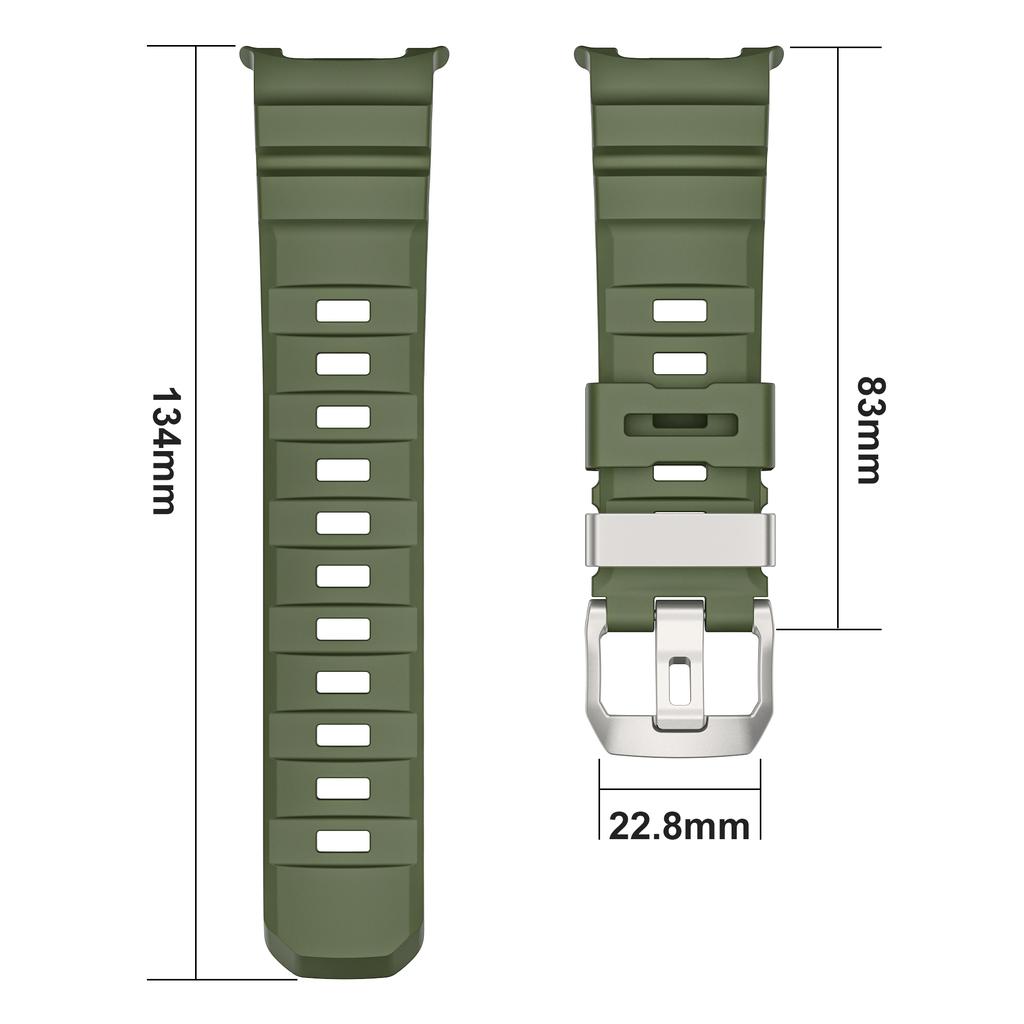Силиконовый ремешок Trail для Samsung Galaxy Watch 8 44 мм 40 мм Спортивный браслет-ремень для Galaxy Watch 8 Classic 46 мм Оригинальный ремешок для часов