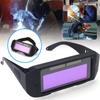 Solar Powered Auto Darkening Welding Glasses Automatic Photoelectric Argon Arc Welding Mask