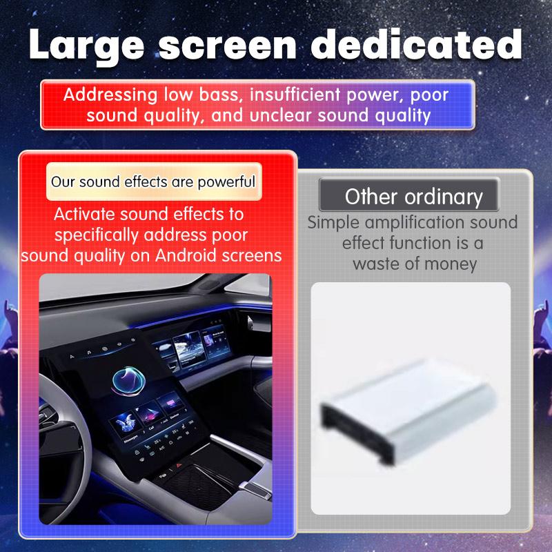 Android Navigation 4*50 Вт автомобильный радиоприемник DSP усилитель модифицированные колонки без потерь Android универсальный проводной автомобильный звук обновление процессор аудиосигнала