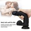 Double Layer Liquid Silicone Artificial Penis Female Masturbation Device Soft Dildo Adult Sex Products
