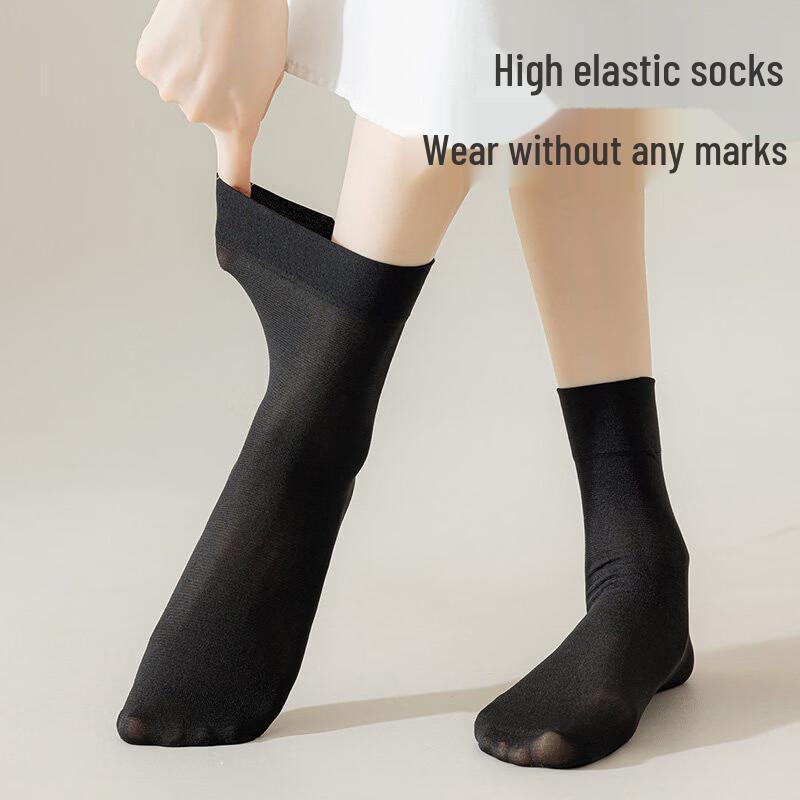 Langsha Women's Velvet Mid-Calf Socks