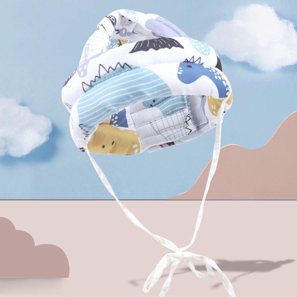 Comfortable Adjustable Baby Protection Hat Soft Safety Anti-collision Hat Cartoon Anti-fall Anti-fall Pad Toddler